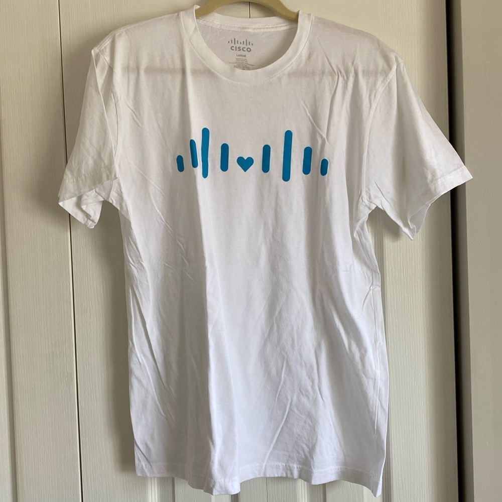 Cisco Logo with Heart T-Shirt